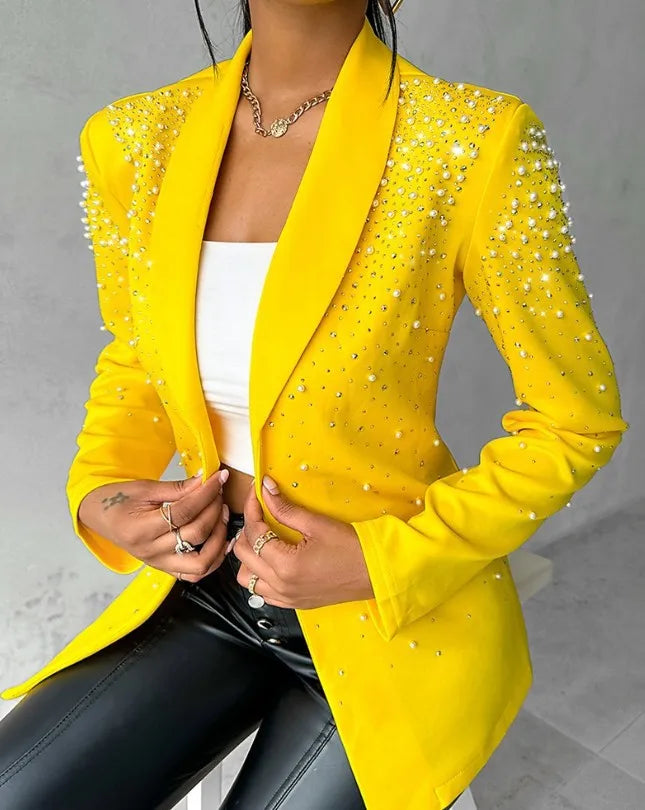 Blazers for Women Women Clothing Streetwear Autumn 2025 New Fashion Versatile Casual Long Sleeves Y2k Small Suit Female's Wear