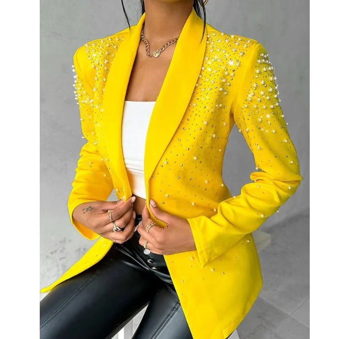 Blazers for Women Women Clothing Streetwear Autumn 2025 New Fashion Versatile Casual Long Sleeves Y2k Small Suit Female's Wear
