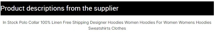 K1162L In Stock Polo Collar 100% Linen sport Designer Hoodies Women Hoodies For Women Womens Hoodies Sweatshirts Clothes